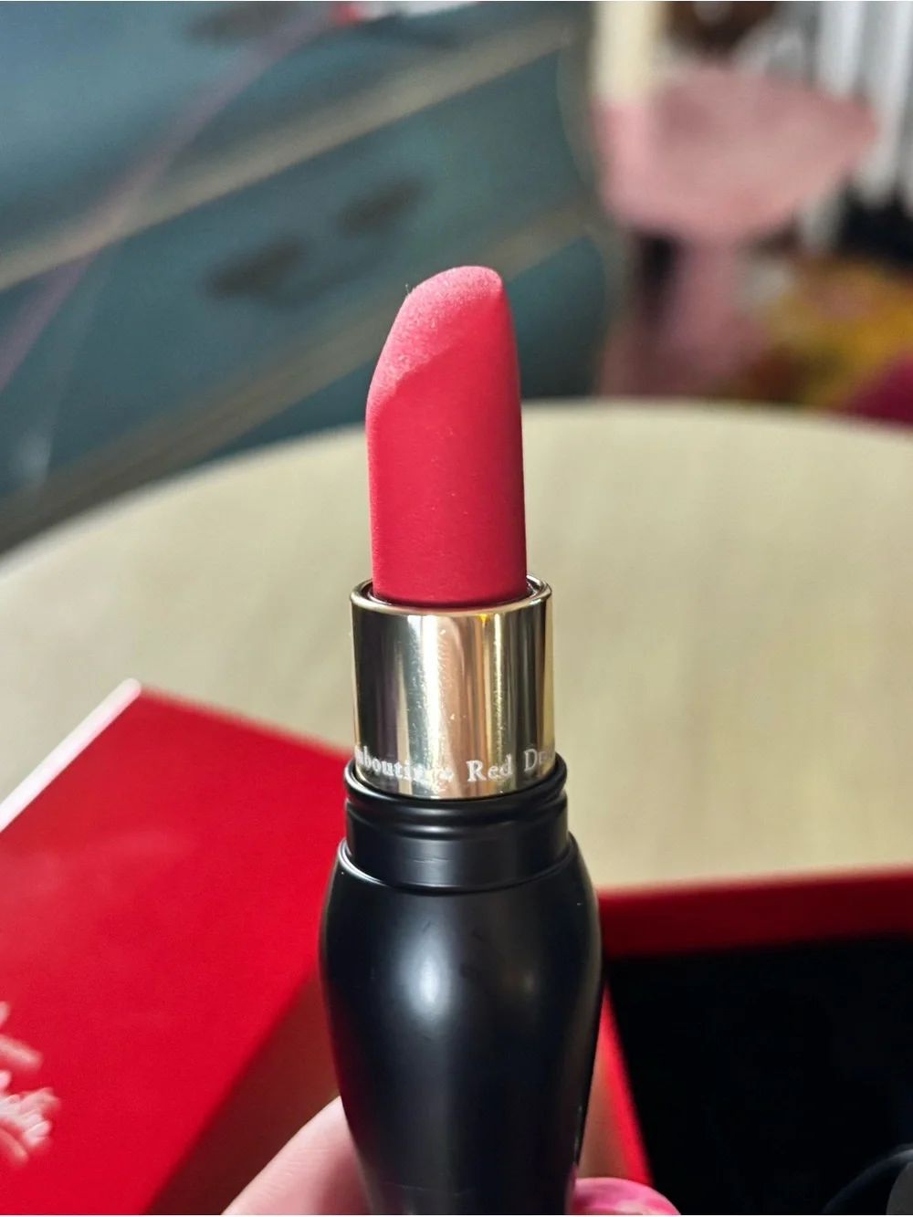 Christian Louboutin Bright Red Luxury Makeup Set Box